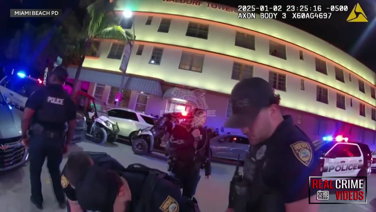 Shocking Bodycam Video Olympic Star Fred Kerley Punched and Tased by Miami Police