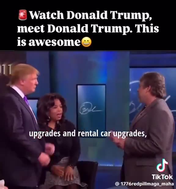 Donald Trump meets Donald Trump pre 2016 clips playlist: https://rumble.com/playlists/Eed7jUoA10Y