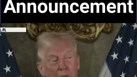 Major Trump Economy Announcement