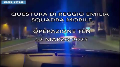 Reggio Emilia - Blitz della Polizia di Stato e della GdF contro la ‘ndrangheta (12.03.25)