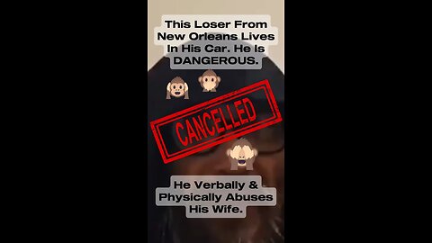 This Loser From New Orleans Likes To Abuse His Wife