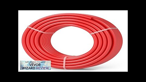 VEVOR PEX Pipe 3/4 Inch 100 Feet Length PEX-B Flexible Pipe Tubing Review