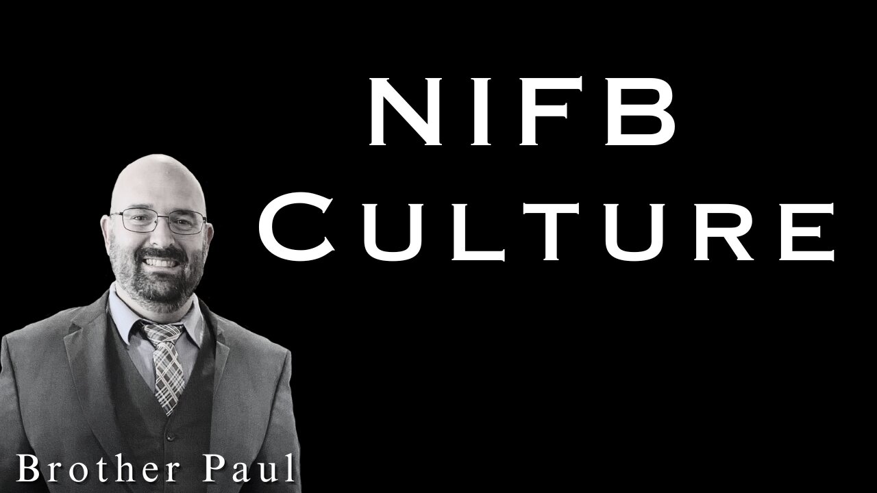 NIFB Culture: Brother Paul