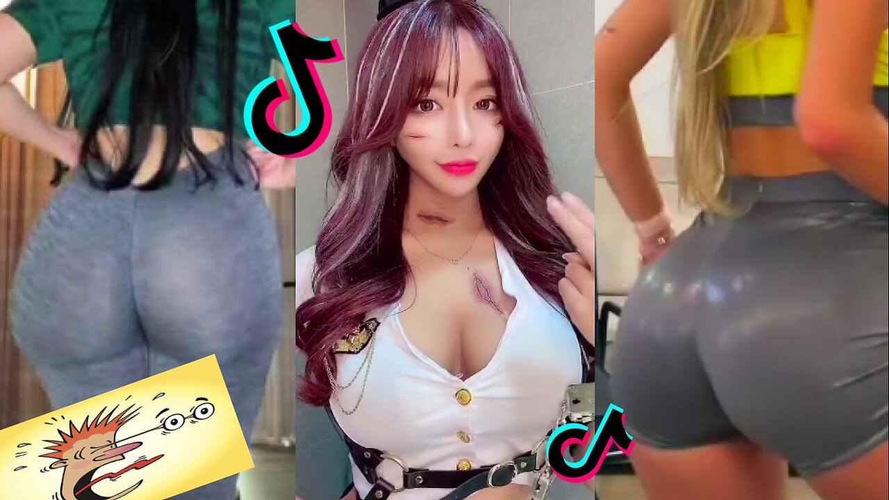 Hottest TikTok Woowza Girls Awooga Big Behinds Compilation