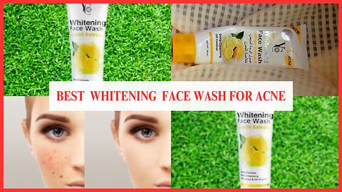 YC Whitening face wash I YC Face wash I Review I Oily skin I Lemon Extract