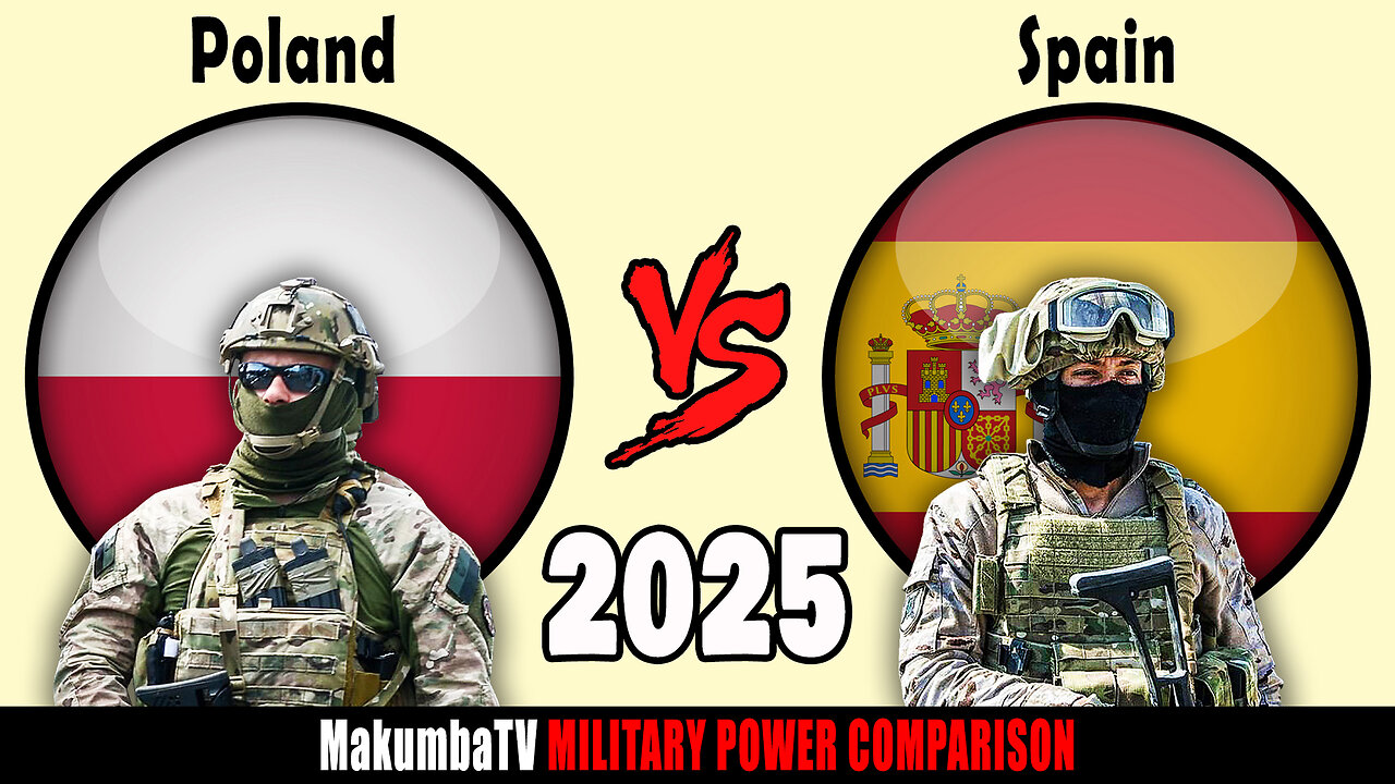 Poland vs Spain 2025 | Military Power