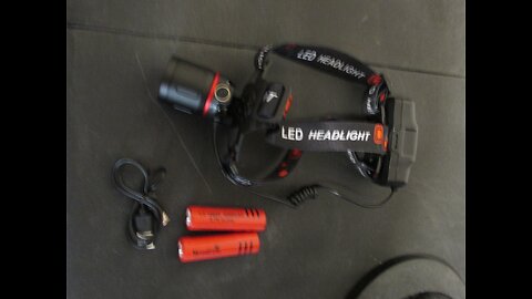 Product Review: High Power Headlamp Hat, Charger and Batteries