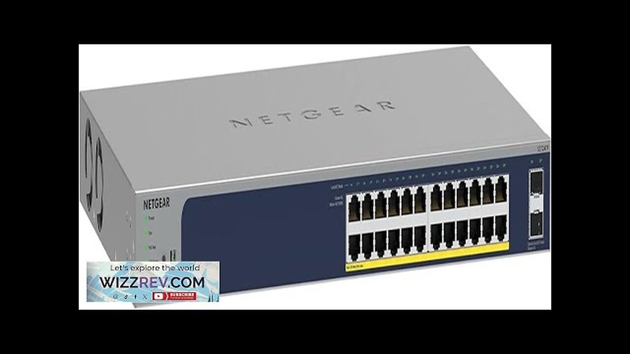 NETGEAR 26-Port PoE Gigabit Ethernet Smart Switch (GS724TP) Managed 24 x Review