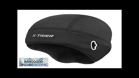 X-TIGER Thermal Fleece Cycling Caps Windproof Waterproof Bike Hat for Winter Sport Review