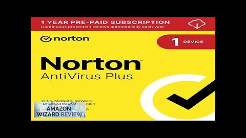 Norton AntiVirus Plus 2024 Antivirus software for 1 Device with Auto-Renewal Review