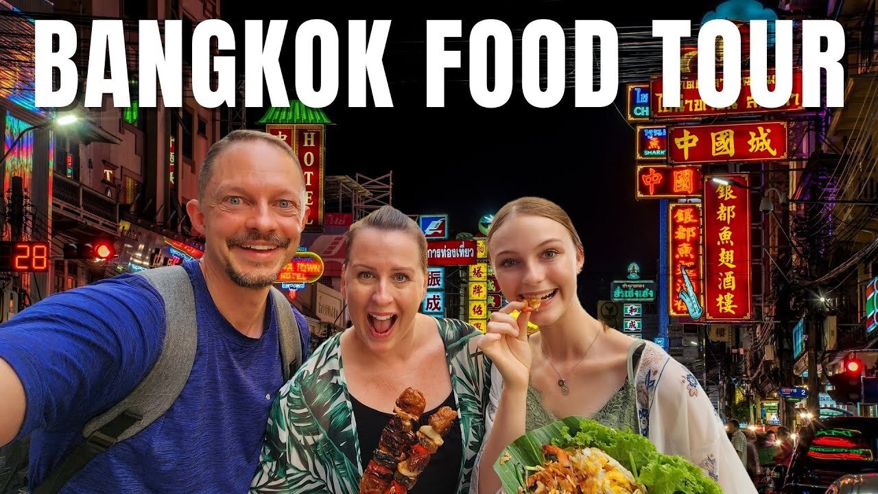 The BEST FOOD TOUR in Bangkok (Thailand) #bangkok #thailand #foodtour.