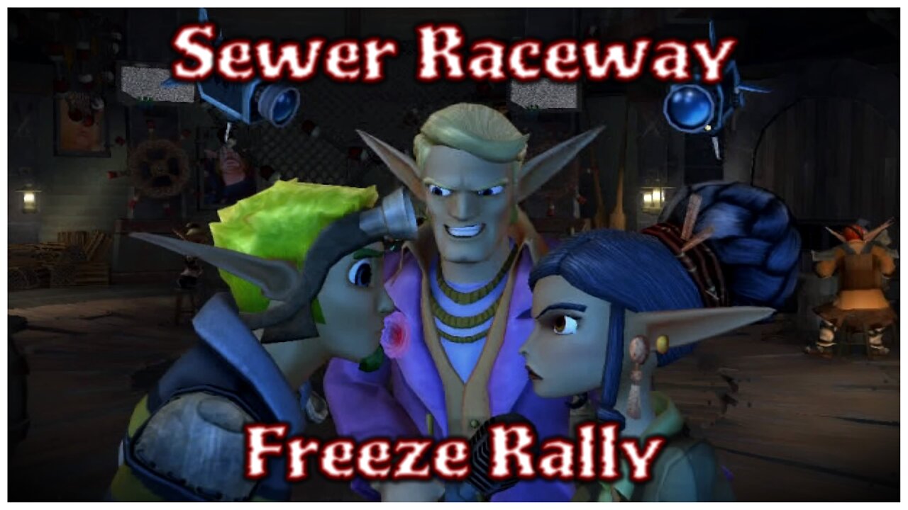 Jak X: Combat Racing | Sewer Raceway - Freeze Rally