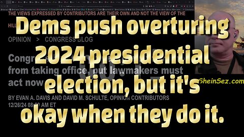 Dems push overturing 2024 presidential election, but it's okay when they do it-752