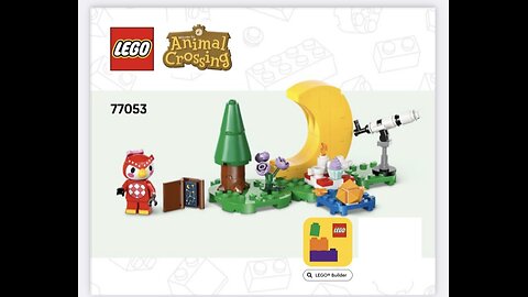 Lego, Animal Crossing, Stargazing,Playset,Brickhead Mike