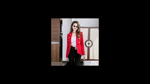 Women’s Long Sleeve Lapel Suit – Stylish Winter Coat for Casual and Formal Wear