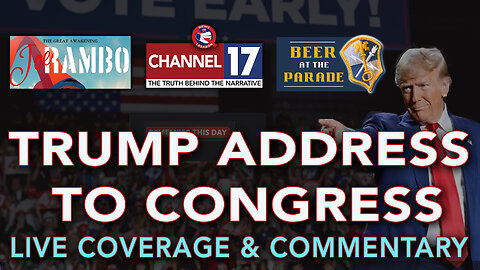 DEC[L]AS w/ Rambo & Dave: Live Coverage of Trump’s Address to Congress 8pm EST 3/4/25