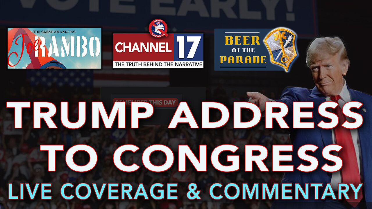 DEC[L]AS w/ Rambo & Dave: Live Coverage of Trump’s Address to Congress 8pm EST 3/4/25