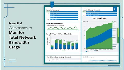 Monitoring Total Network Bandwidth Usage with PowerShell