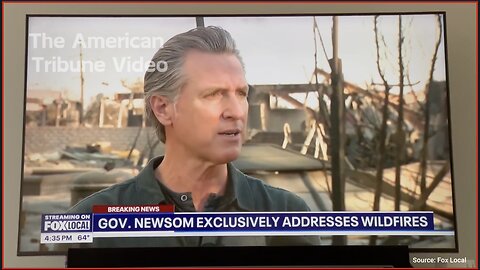 Gavin Newsom Called Out for Making “Reprehensible” Statement about Trump as Fires Rage [WATCH]