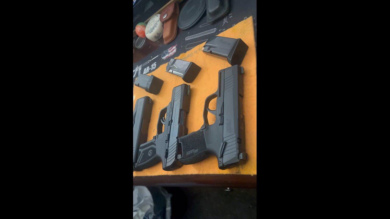 Glock and Ruger vs. Sig Sauer EDC