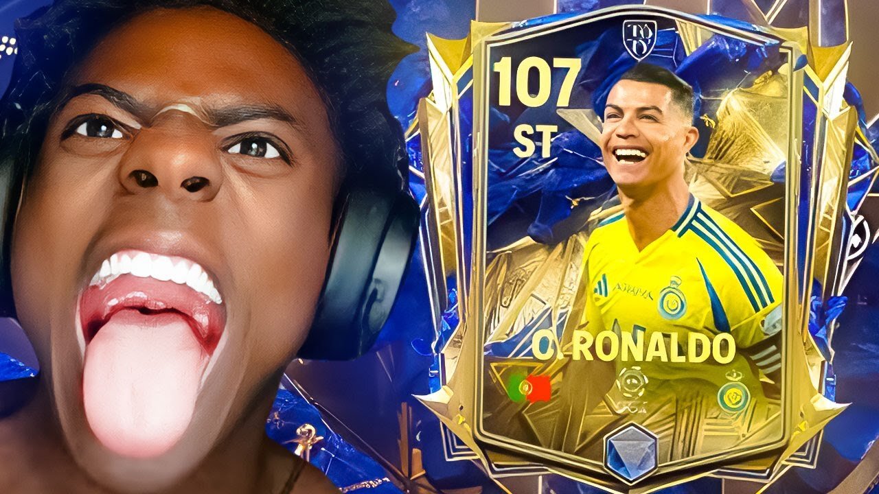 iShowSpeed Packs TOTY RONALDO In FIFA Mobile