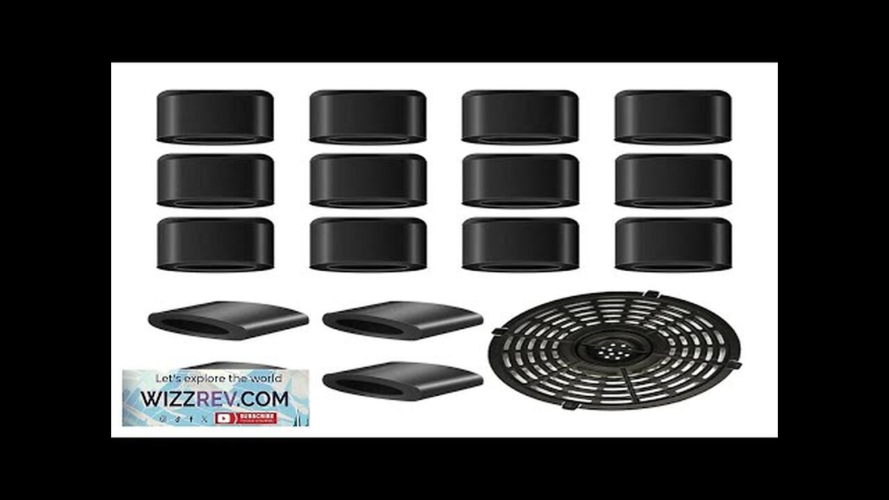 Grill Pan Plate Air Fryer Grill Plate Professional Rubber Bumpers Silicone Tabs Review