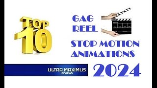 💥 Top 10 Gag Reel Stop Motion Animations 2024