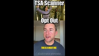 TSA Scanner Opt Out🚫🚫