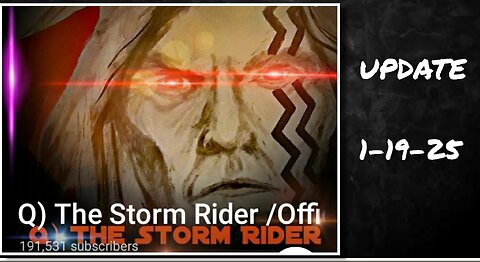 QTSR Storm Rider UPDATE! Jan 19, 2025