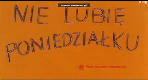 Nie lubię poniedziałku cały film