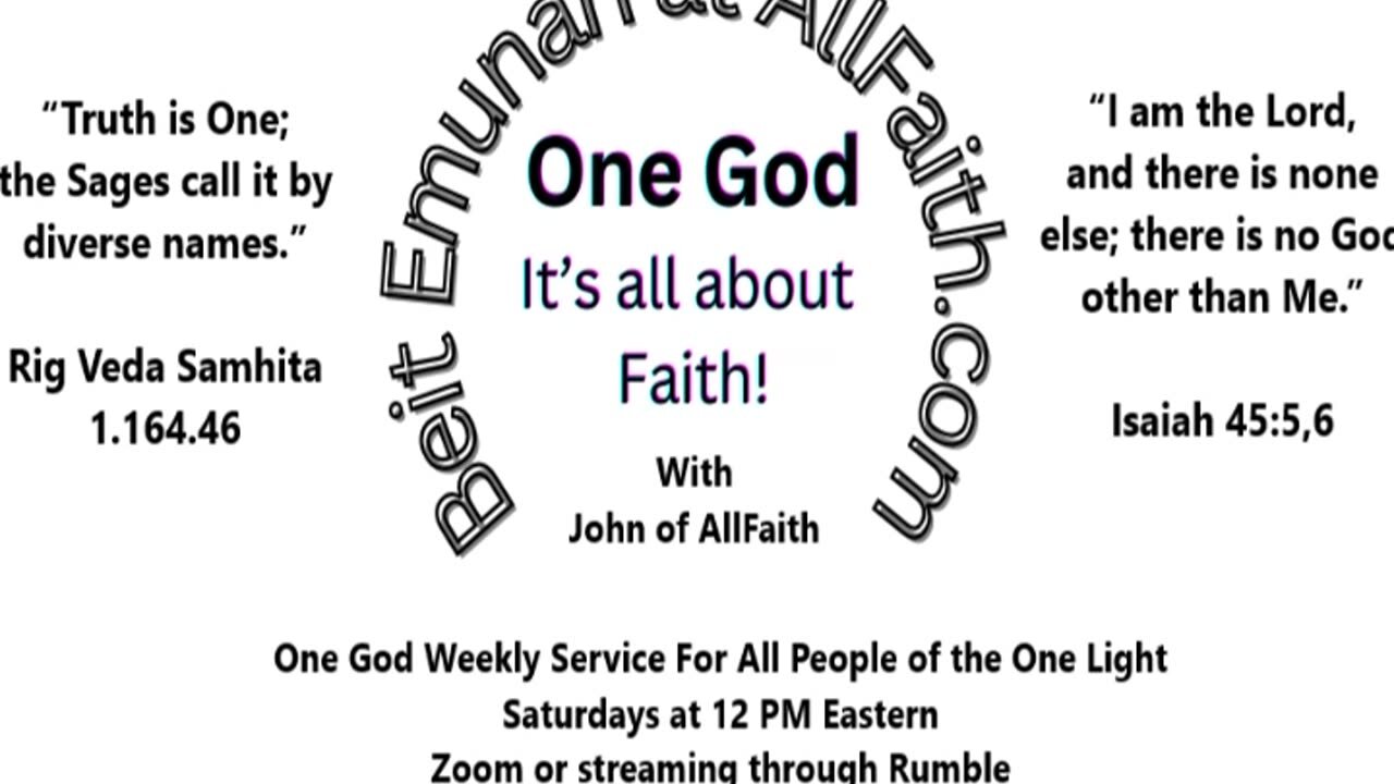 Omnist Worship of One God with AllFaith.com and Beit Emunah