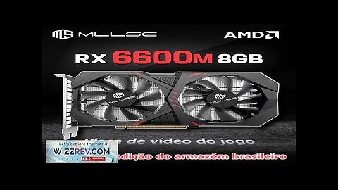 MLLSE AMD Radeon RX 6600M 8GB Placa De Video Game Graphics Card Review