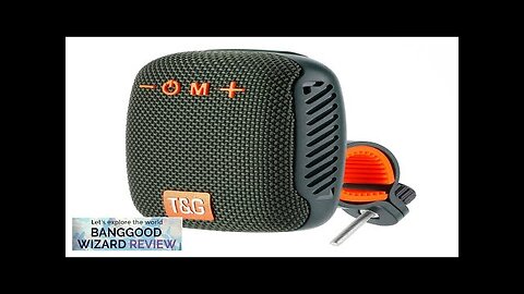 T&G TG392 Bicycle Speaker Portable bluetooth Speaker HiFi Bass TWS Support AUX Review