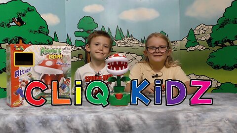 CLiQ KiDZ Get Caught in Piranha Plant Escape!