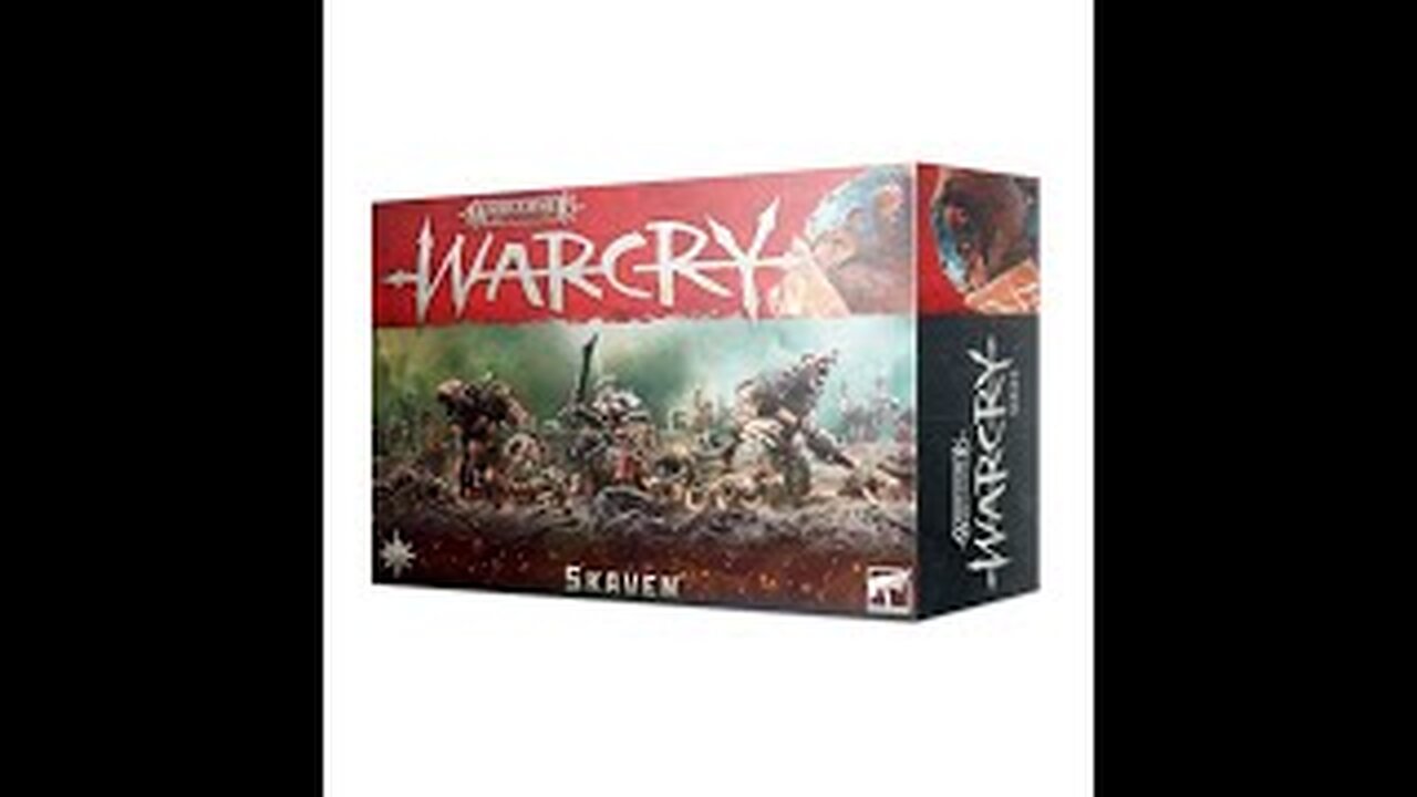 WARCRY Skaven unboxing : Nov 2nd 2020