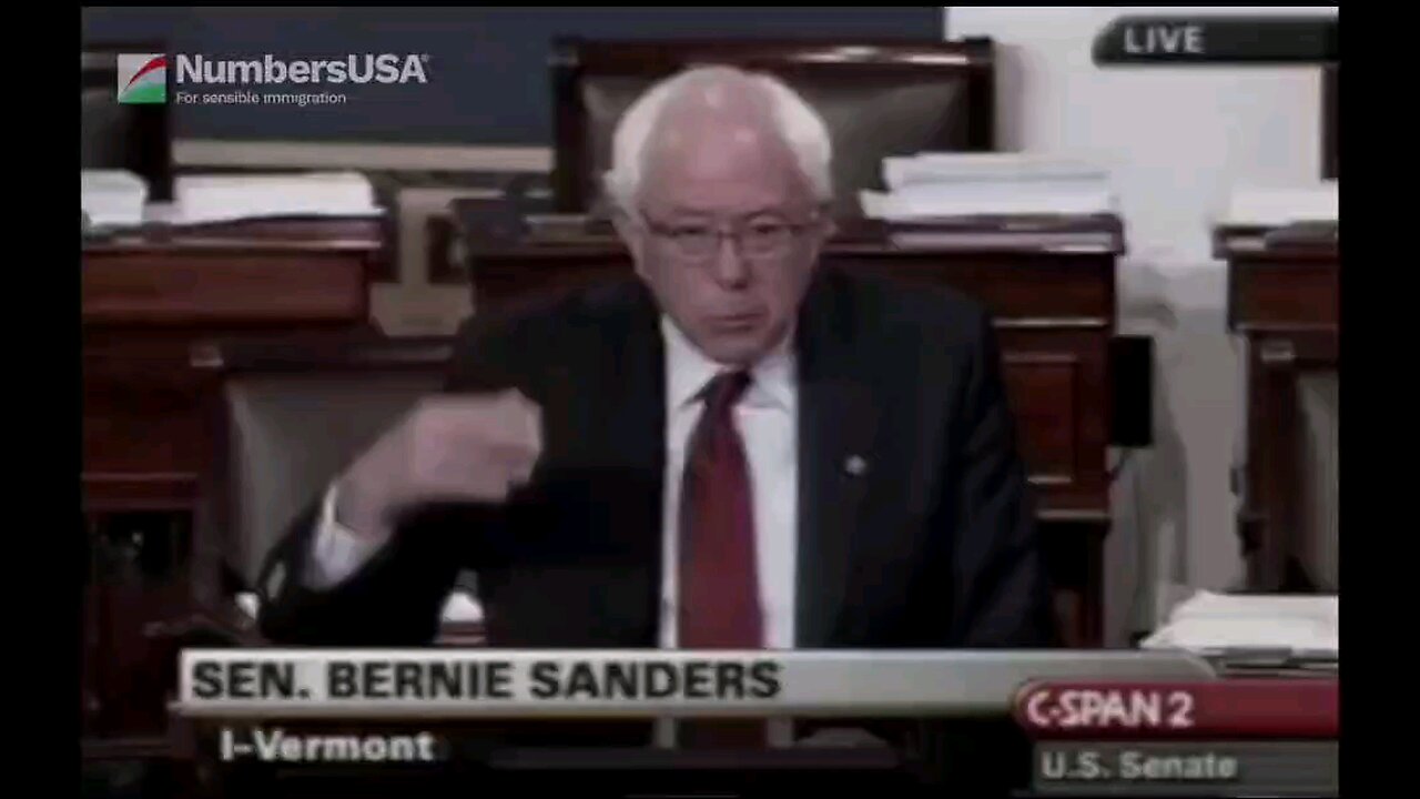 90s Bernie Sanders when he called out these bs H1B Visas and their plans