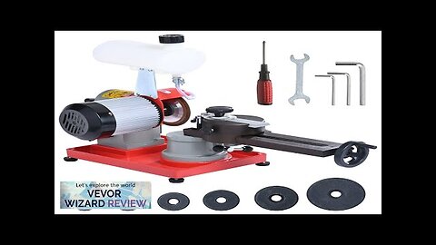 VEVOR Circular Saw Blade Sharpener 370W Saw Blade Grinding with Water Injection Review