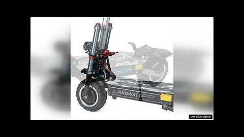 USA DIRECT ANGWATT T1 Electric Scooter 60V 35Ah 6000W (2*3000W) Dual Motor Review