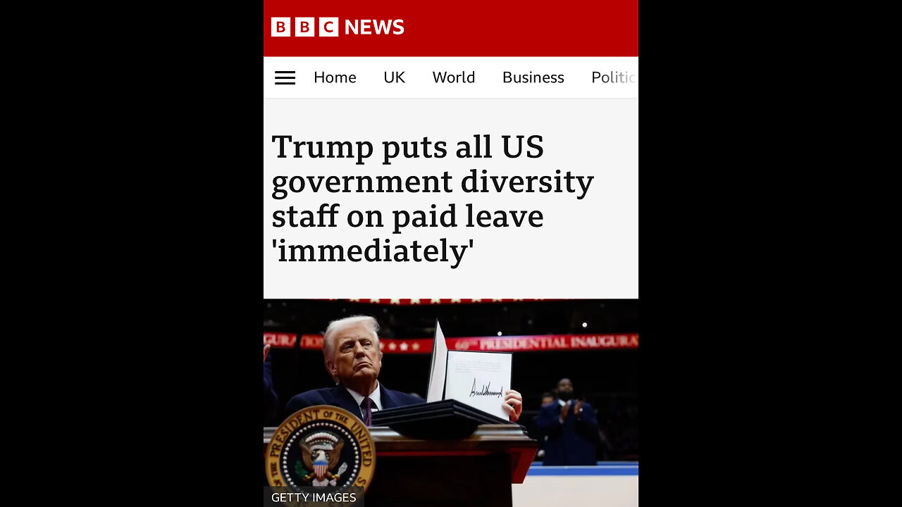 Trump decimates DEI nonsense and Trans Nina Turner eats bush.