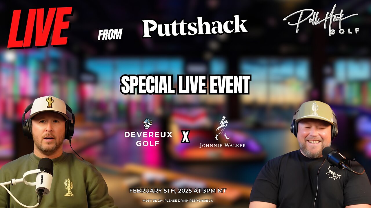 LIVE Special Event: Pull Hook Golf Podcast Recording at Puttshack