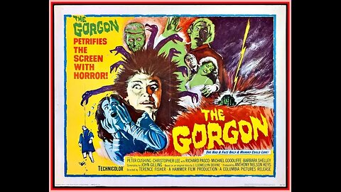 The Gorgon ( Christopher Lee & Peter Cushing ) Full Movie 1964