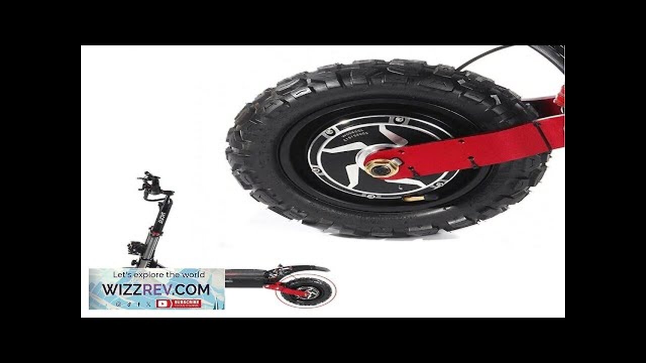 60V 38.4Ah 2800W 11 inch Electric Scooter Hub Motor Front/Rear Drive Brushless Review