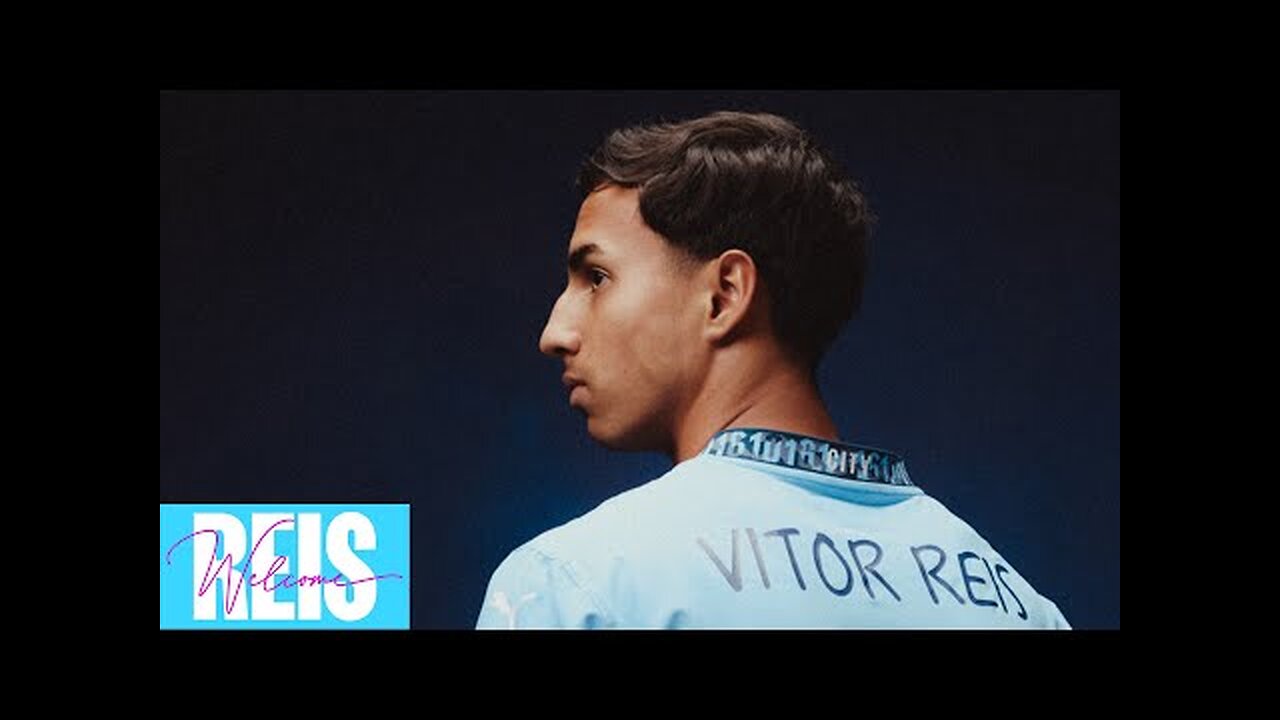 "I'LL GIVE EVERYTHING ON THE PITCH" | Vitor Reis First Interview | Welcome to Manchester City! ✍️