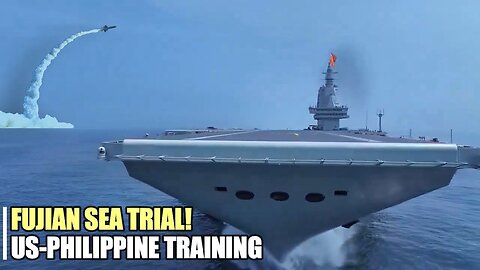 Fujian super carrier immense and imposing is back