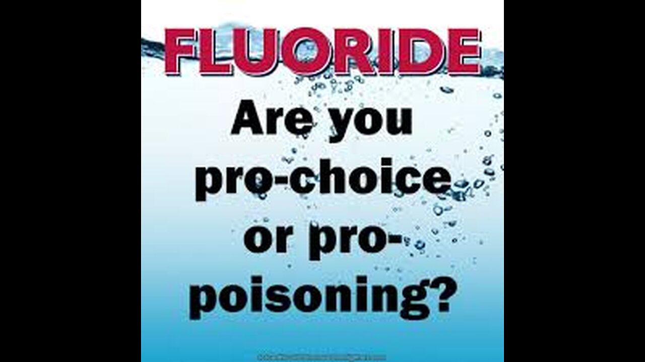 Fluoride Poisoning - How Much Longer Are We Going To Keep Ignoring This