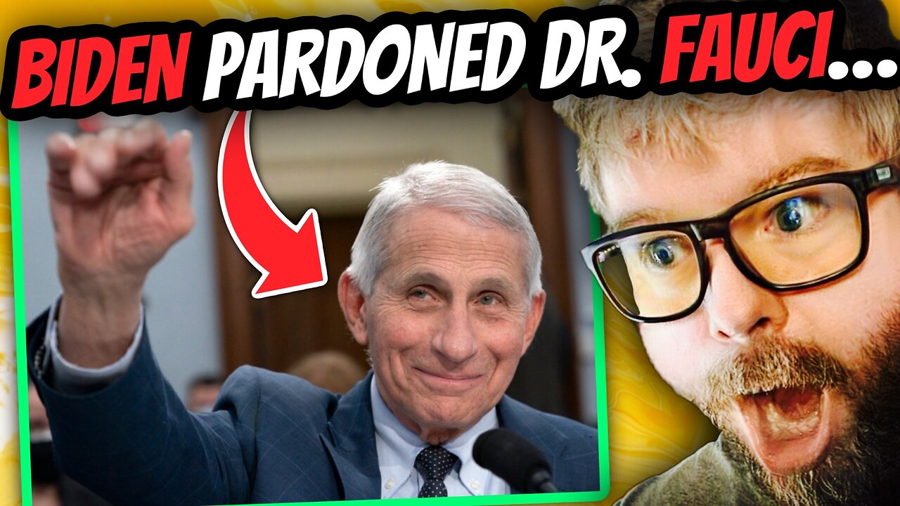 Biden actually pardoned Dr. Fauci..