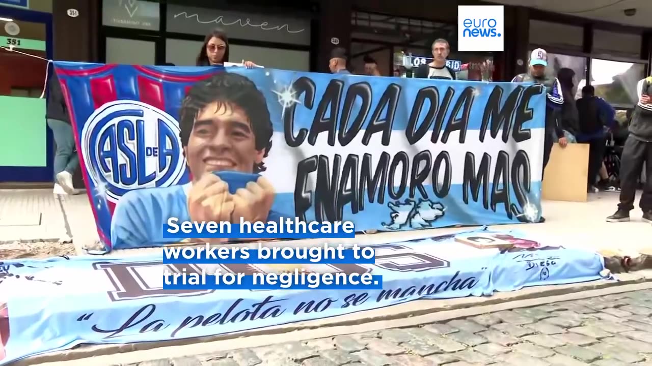 Football player Maradona's former healthcare team on trial in Argentina for negligence