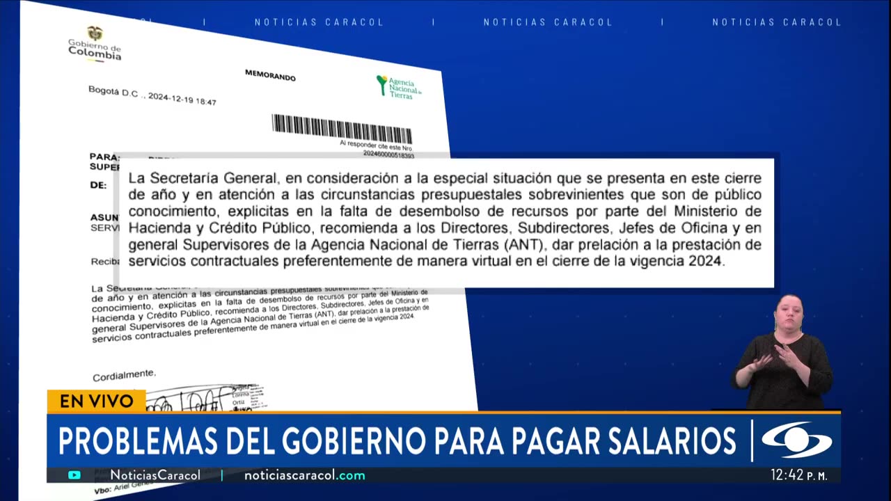 Entidades del gobierno presentan problemas para pagar salario a sus trabajadores