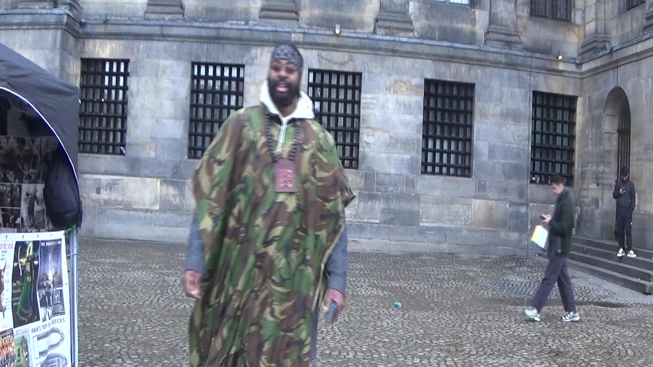 Hebrew Israelites Prophetic Camp Street Teaching 25-1-2025 Amsterdam (The Dam/Netherlands) Pt 2