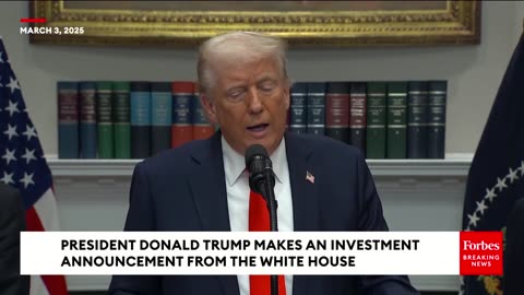 BREAKING NEWS: President Trump Announces $100 Billion TSMC Investment In The US,...